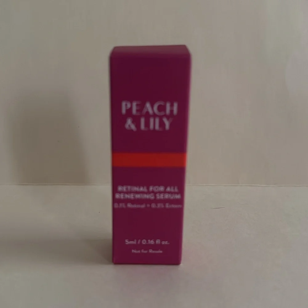 PEACH & LILY Retinal For All Renewing Serum Travel Size 0.16oz NIB